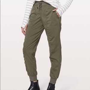 lululemon Dance Studio Joggers Army Green